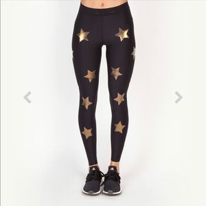 Brand New With Tags Ultracor Gold Star Leggings ✨